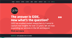Desktop Screenshot of gide.eu