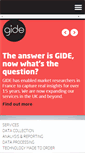 Mobile Screenshot of gide.eu