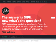 Tablet Screenshot of gide.eu